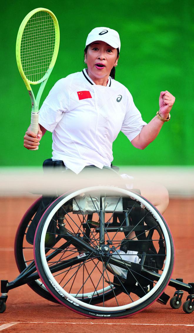 球盟会入口：人物志：跨越障碍 残疾人运动员昂扬向上(图1)