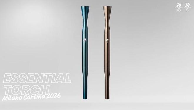 球盟会：2026年米兰科尔蒂纳冬奥会和冬残奥会的火炬设计公布(图1)