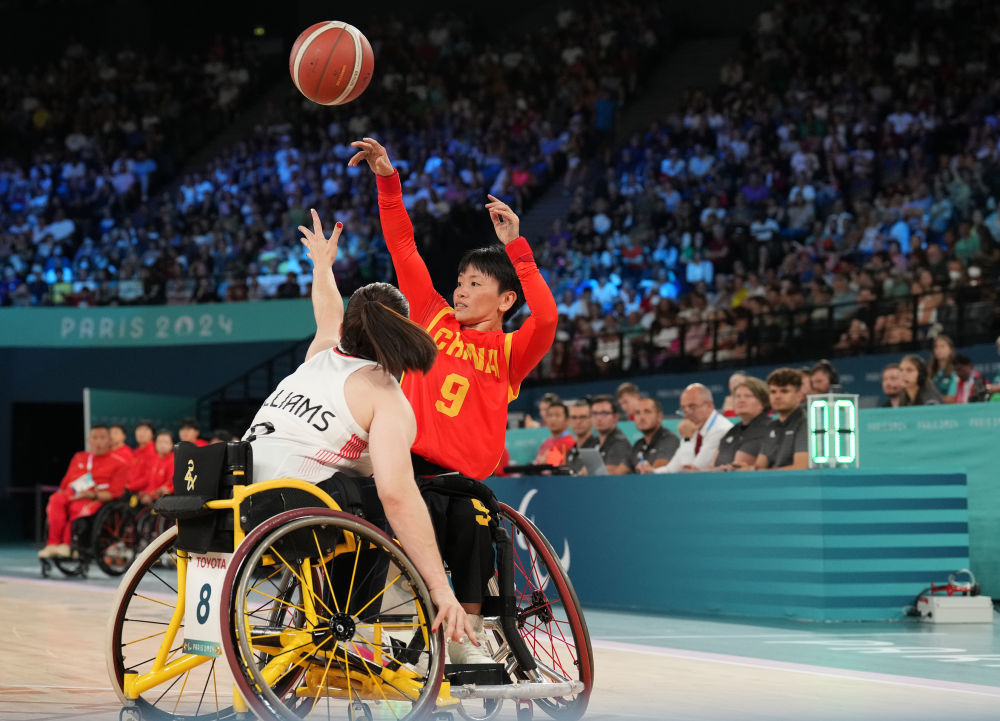 球盟会：巴黎残奥会“新武器”助力中国轮椅女篮三连胜(图2)