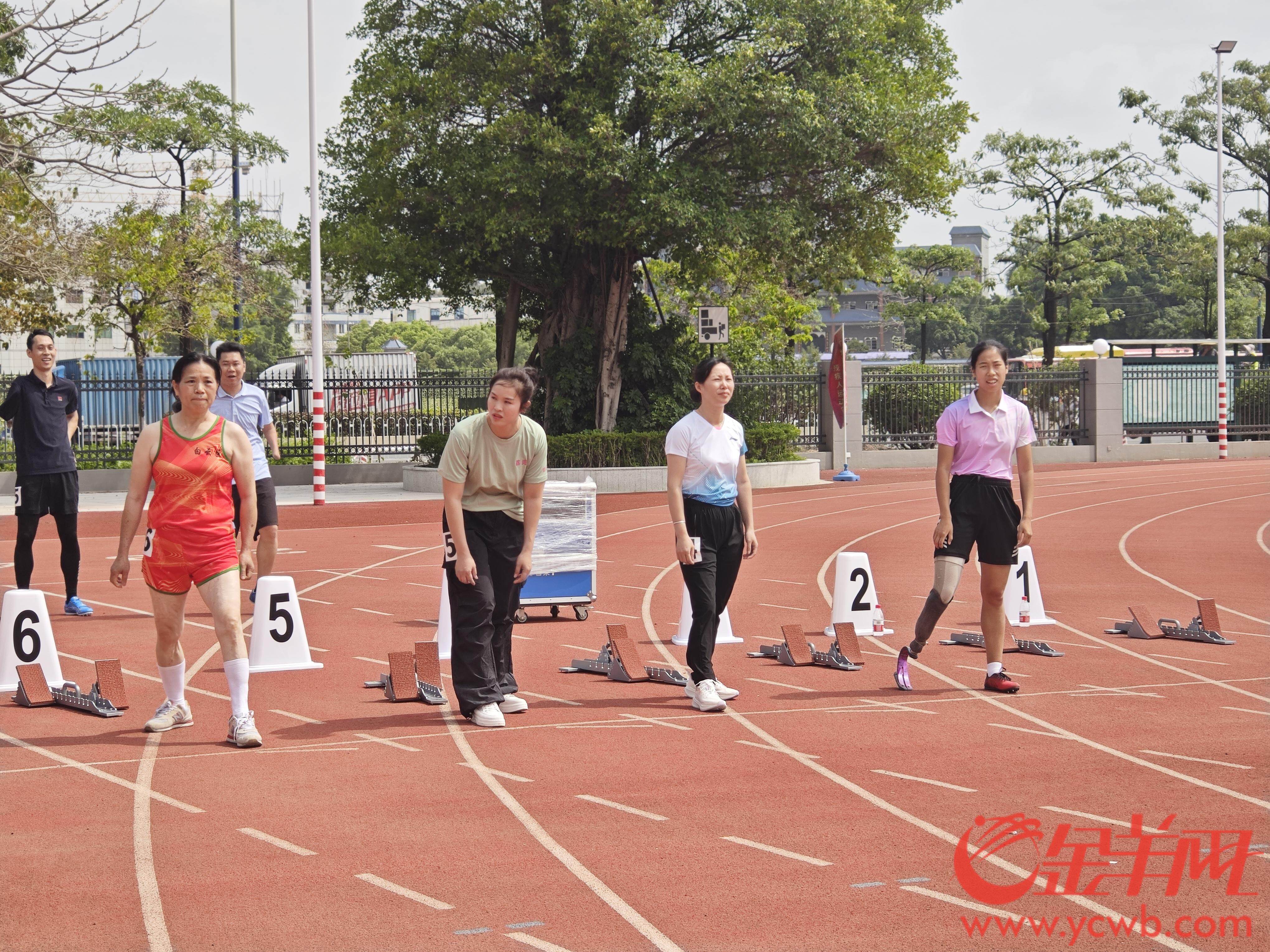 【视频】60岁老将百米短跑！广州市第十二届残运会开幕(图6)