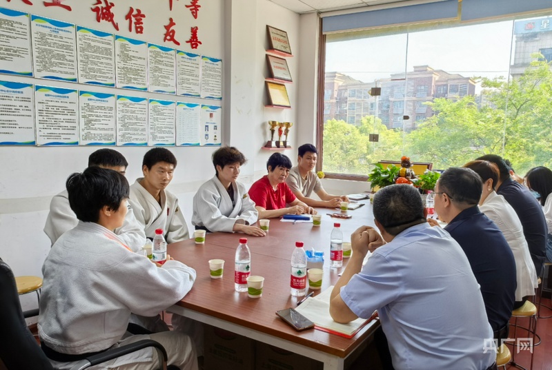 湖南省残联强化保障服务 助推盲人柔道队备战全国残运会(图1)