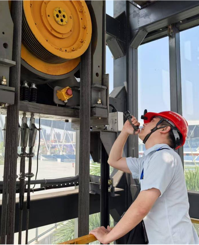 广东省特检院佛山检测院“五套组合拳”护航残特奥会场馆电梯安全运行(图1)