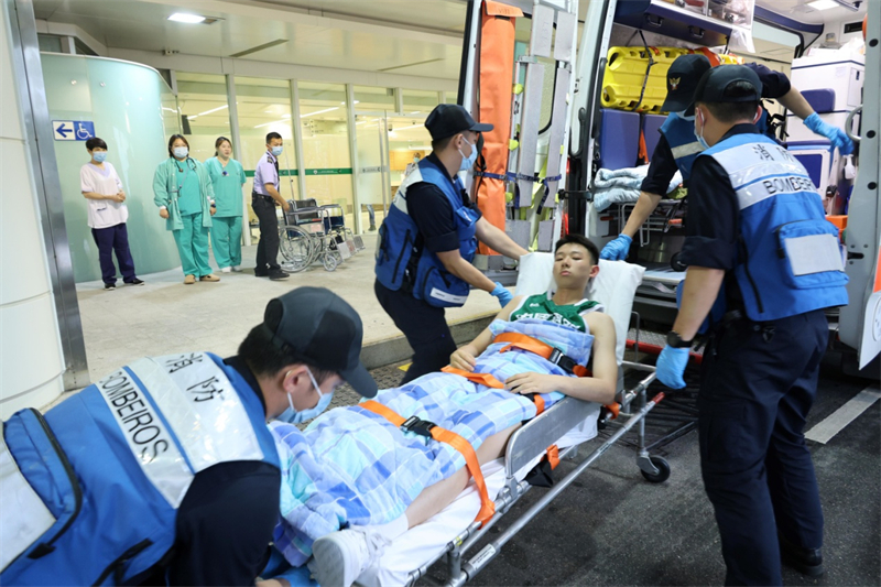 球盟会入口：十五运会澳门赛区5人篮球运行测试达标(图2)