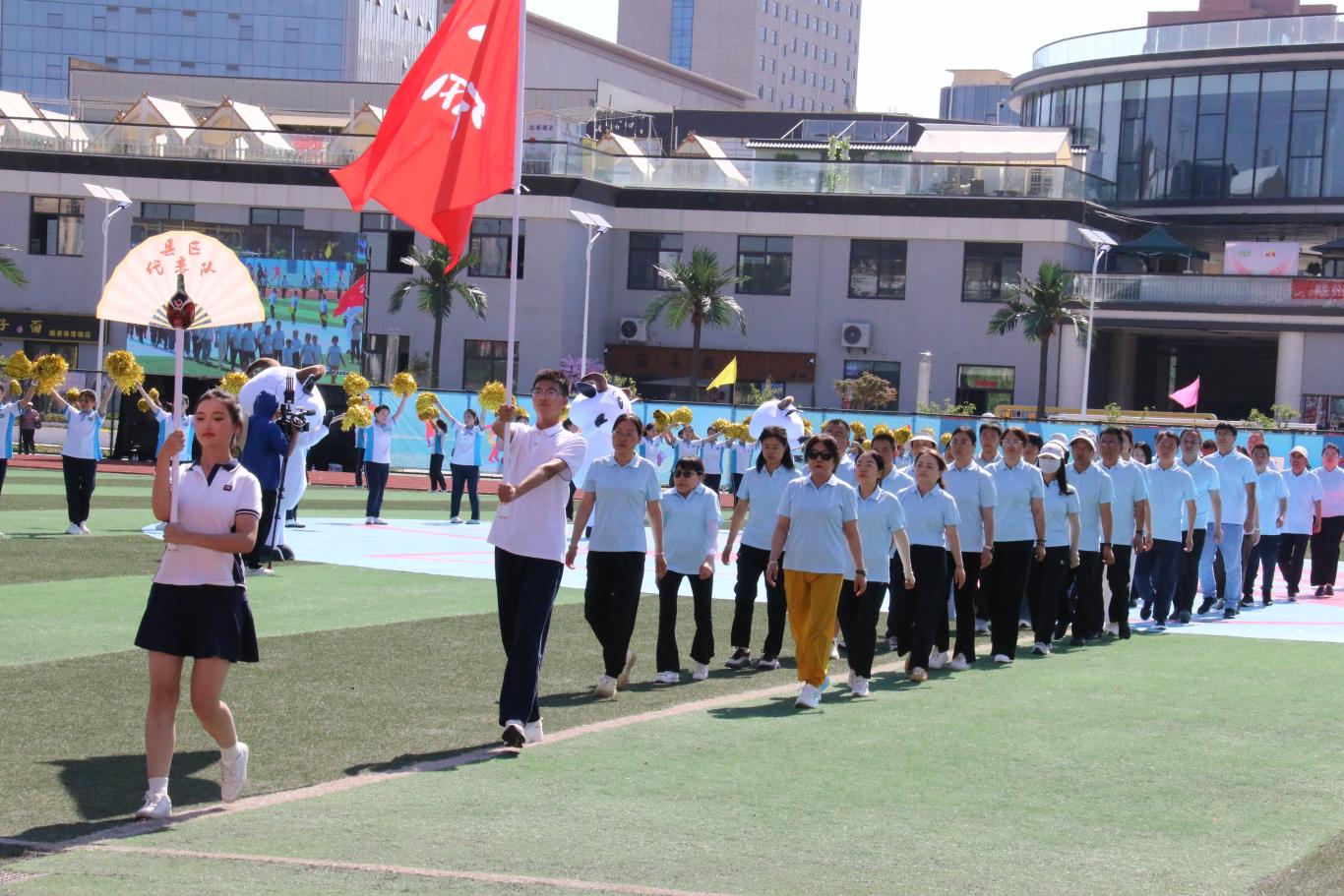 宝鸡市残疾人文化健身周暨陇县残疾人运动会开幕(图2)