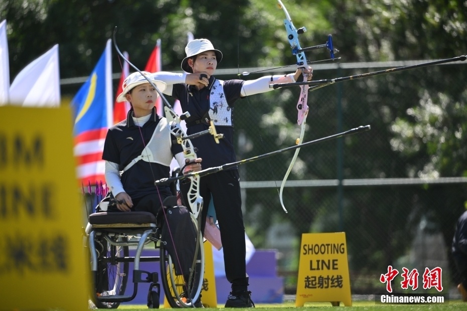 2025年亚洲残疾人射箭锦标赛激战正酣(图2)