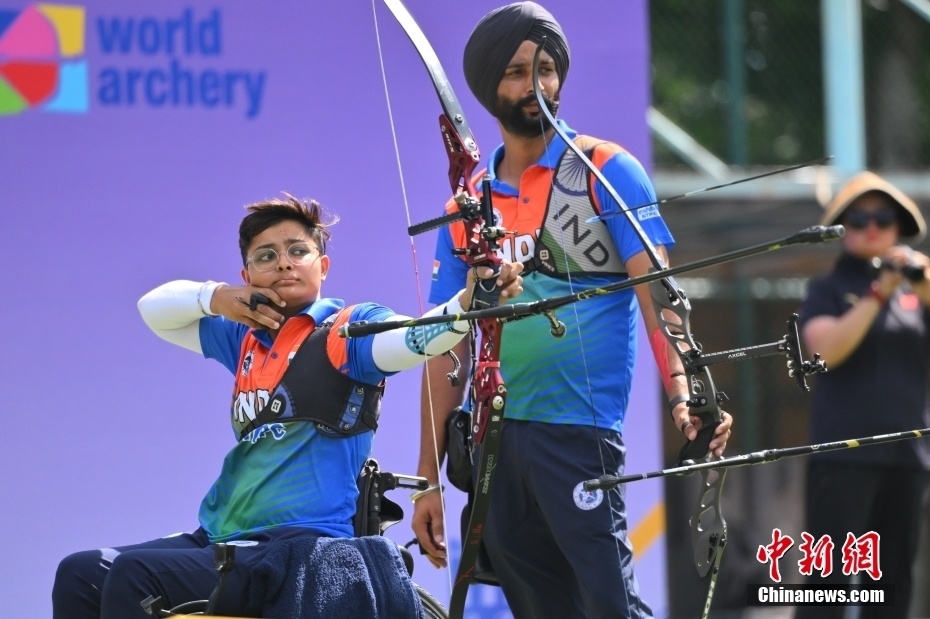 2025年亚洲残疾人射箭锦标赛激战正酣(图4)