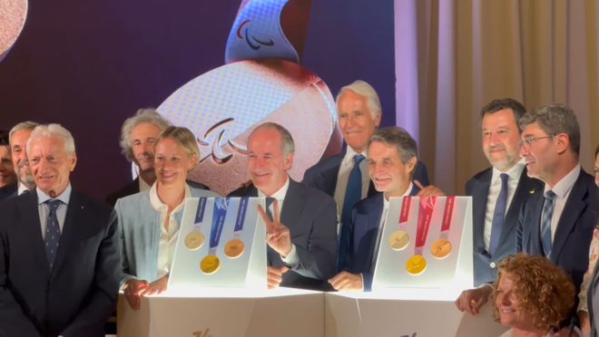 米兰冬奥会和冬残奥会奖牌发布(图2)