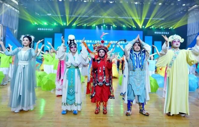 川渝片区900余名残疾人运动员四川南充共赴体育之约