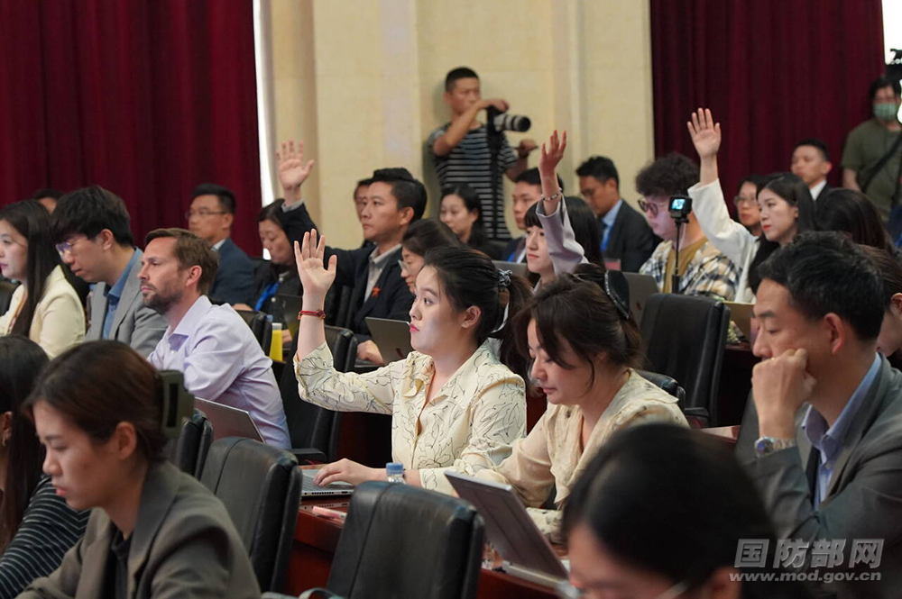 2025年5月国防部例行记者会文字实录(图5)