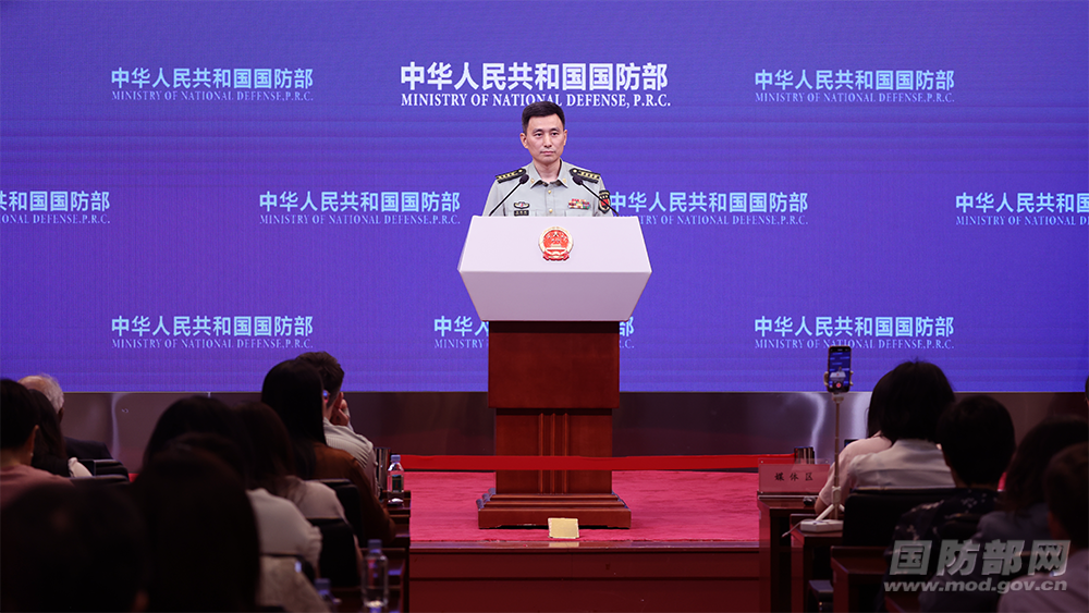 2025年5月国防部例行记者会文字实录(图4)