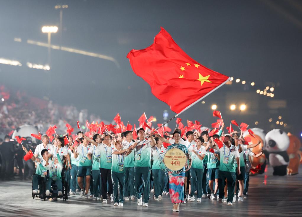 锦城尽缤纷 梦想共绽放——第12届世界运动会开幕式侧记(图3)