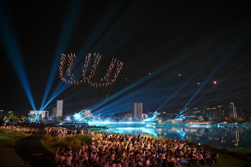 锦城尽缤纷 梦想共绽放——第12届世界运动会开幕式侧记(图4)