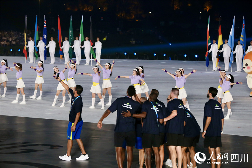 球盟会：成都世运会开幕 点燃火炬方式创世运历史(图5)