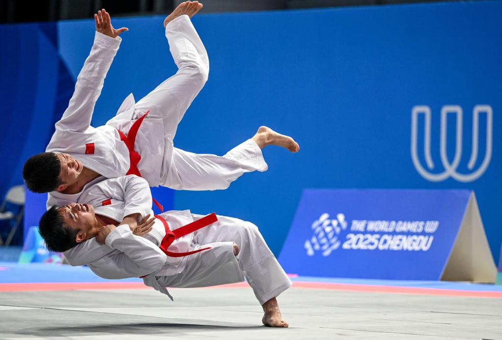 成都世运会丨柔术收官 中国队拿下残疾人柔术世运会历史首金