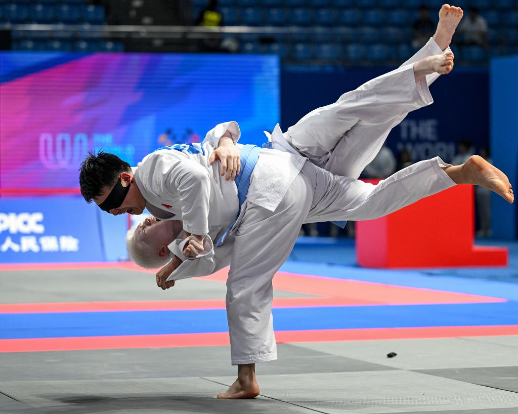 成都世运会丨柔术收官 中国队拿下残疾人柔术世运会历史首金(图3)