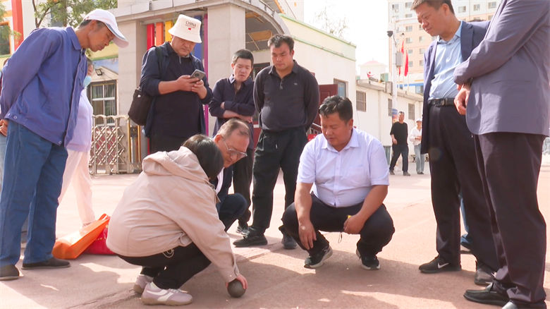 高台县开展残疾人运动员选拔工作
