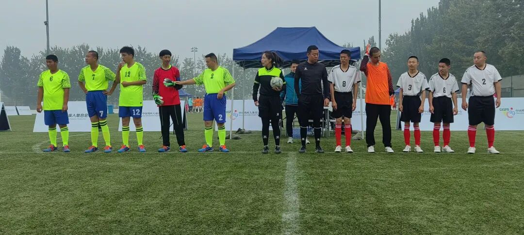 【山东残疾人体育工作案例】淄博市淄川区：“齐鲁蹴鞠之光”融合足球队 开启心智障碍人士幸福路(图2)