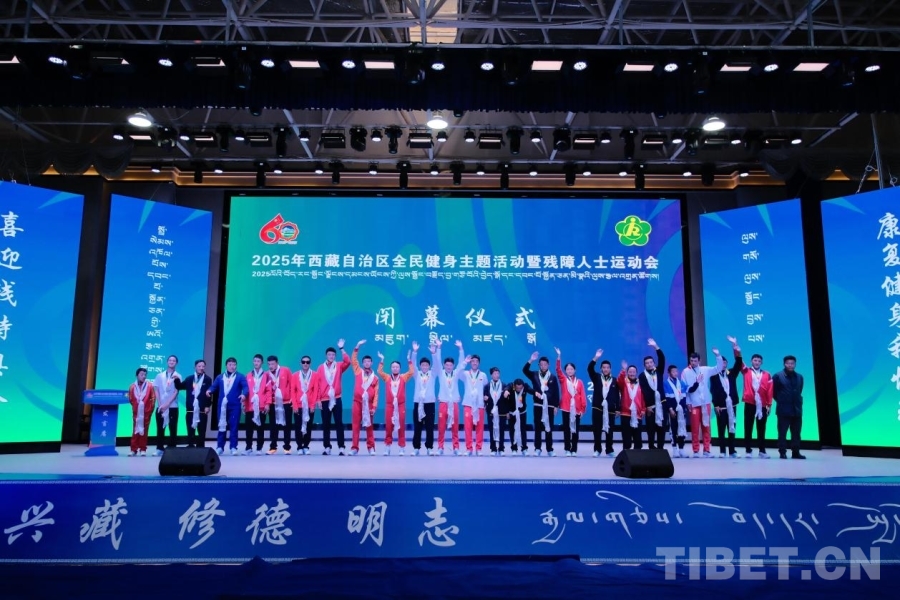 2025年西藏自治区全民健身主题活动暨残障人士运动会在举办(图9)