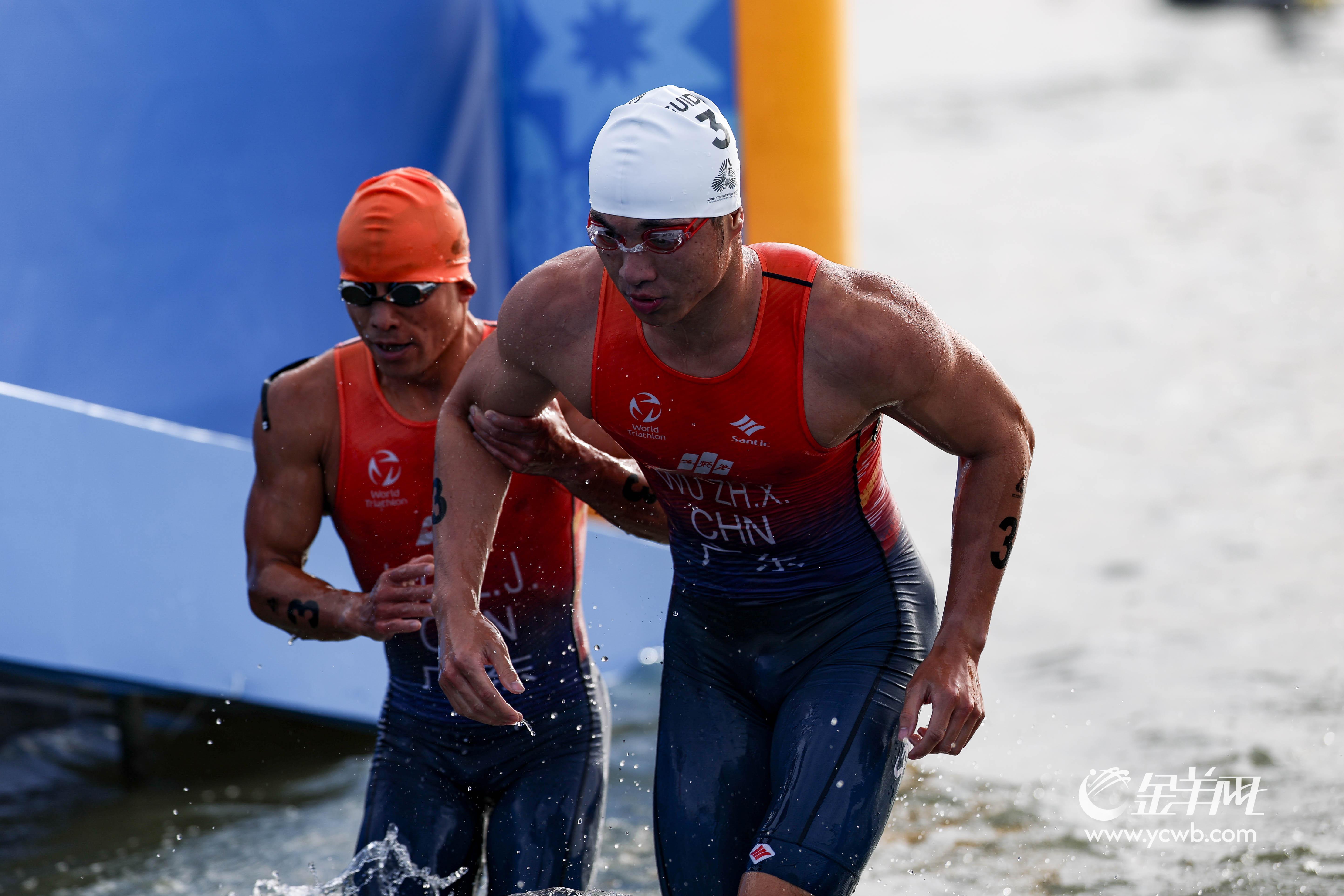 我国首个残疾人铁人三项比赛开赛广东60人逐梦残特奥会(图4)