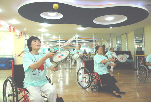 【县区动态】恩阳区残疾人全民健身运动会开赛